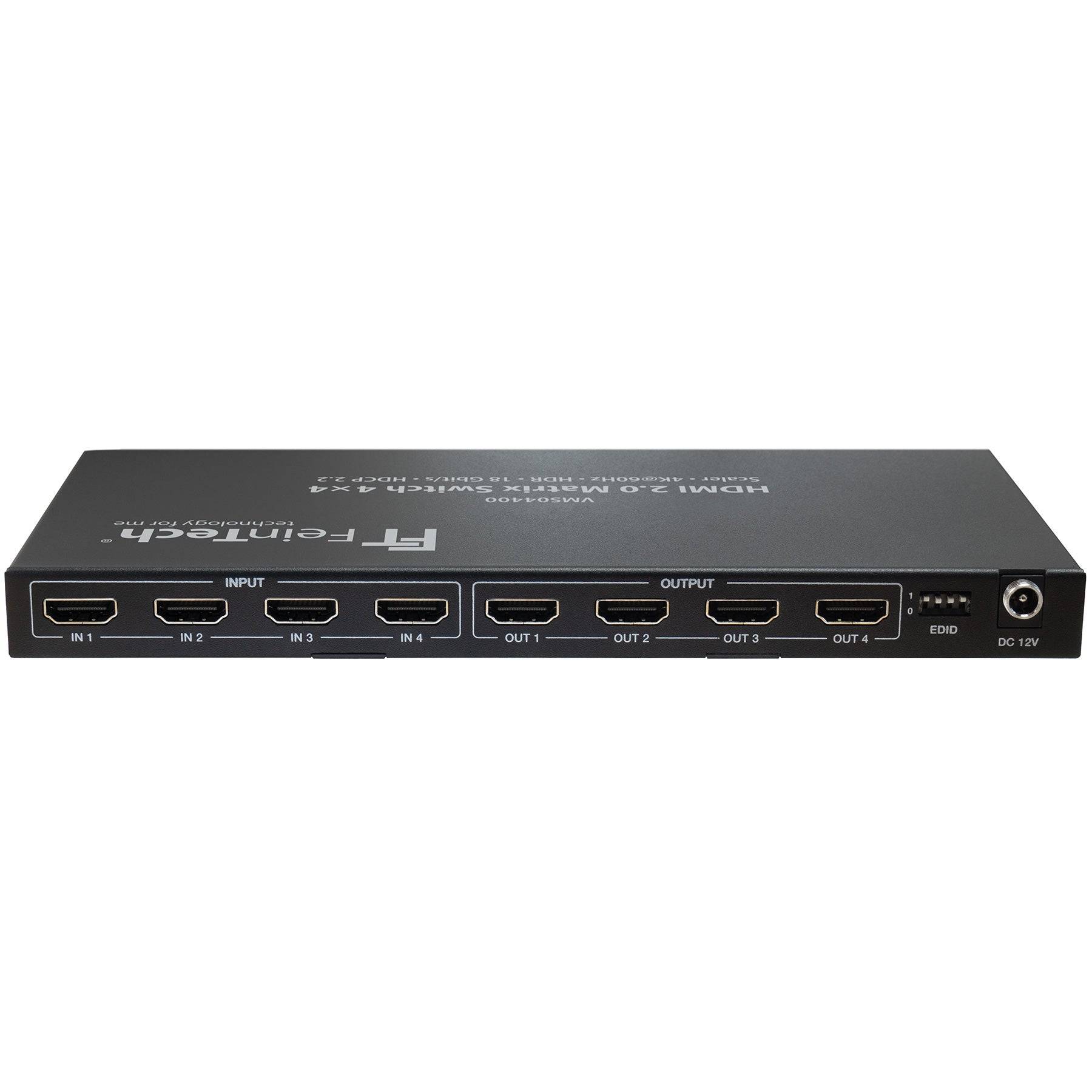 FeinTech VMS04400 HDMI 2.0 Matrix Switch 4x4 mit Scaler-1
