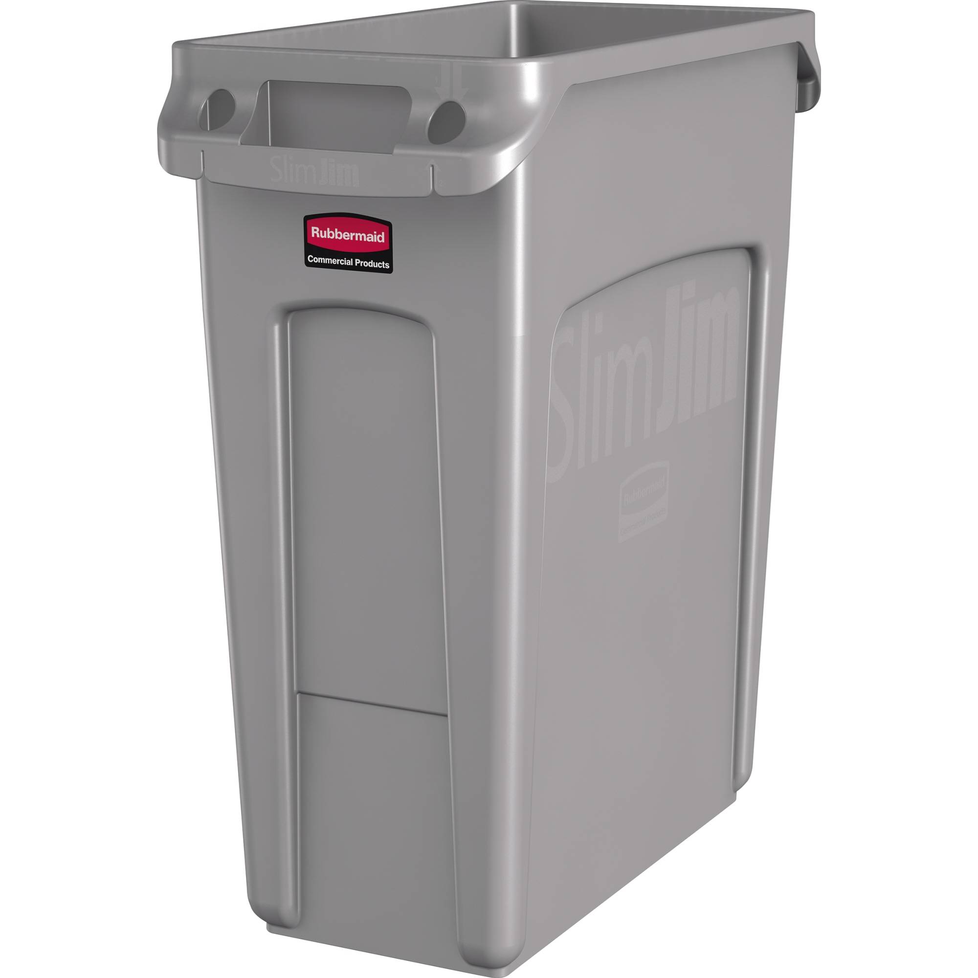 Abfallbehälter Slim Jim 60l grau-2