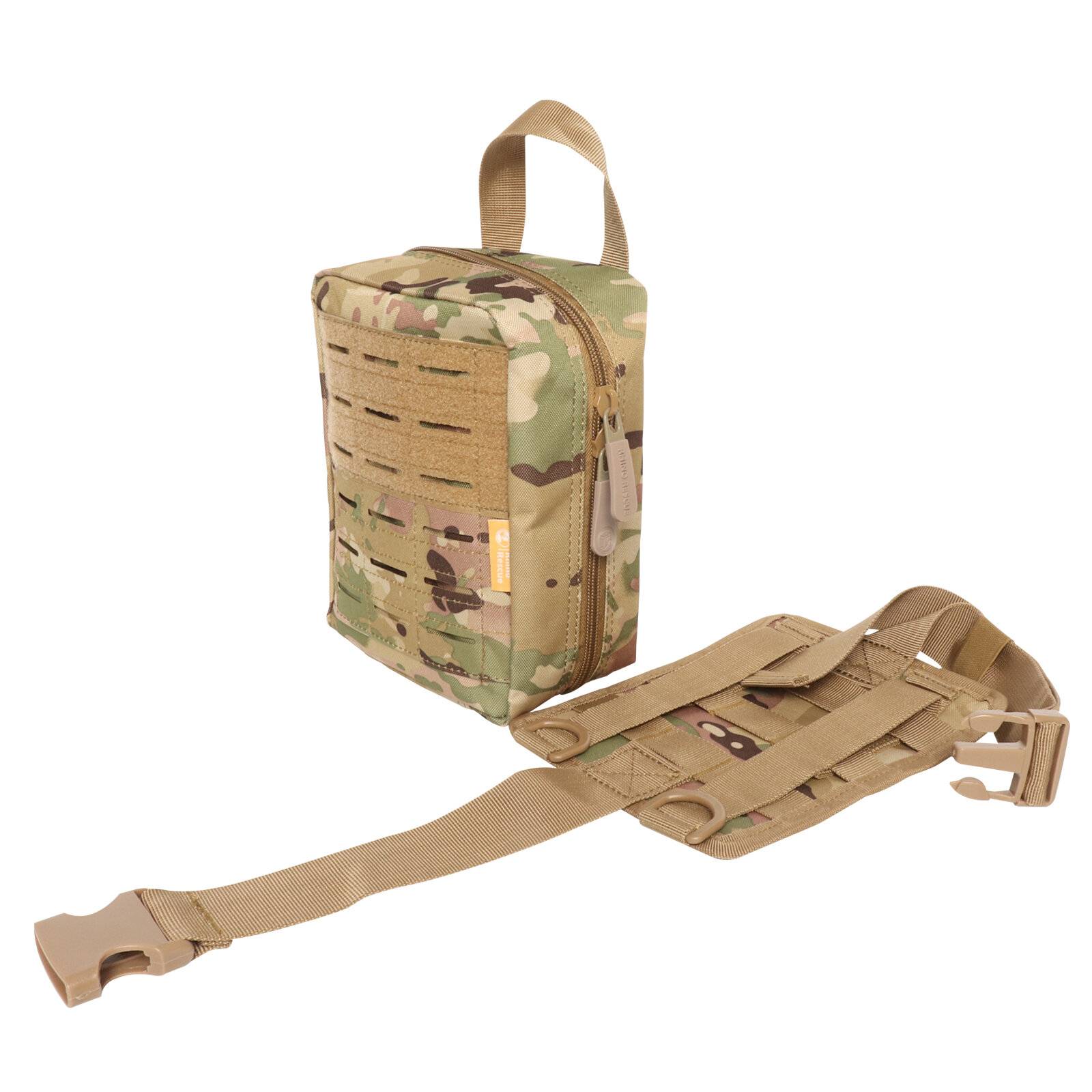 Military IFAK Trauma Kit "IFAK3" Pouche Molle Tactical Medical Pouch (9 teilig)-1