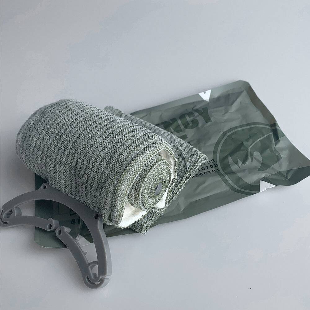 Military IFAK Trauma Kit "IFAK3" Pouche Molle Tactical Medical Pouch (9 teilig)-3