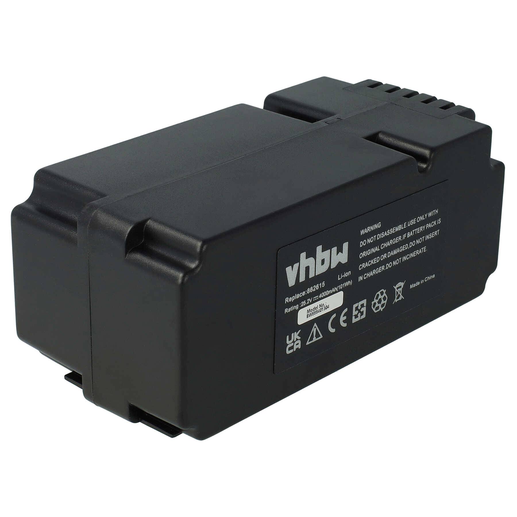 vhbw Akku kompatibel mit Smart G-Force SB1200 | Rasenroboter Rasenmäher (4000mAh 25,2V Li-Ion)-0