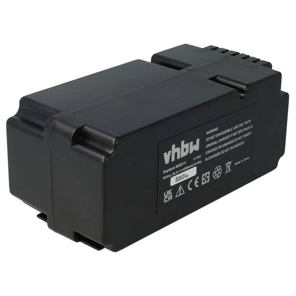 vhbw Akku kompatibel mit Smart G-Force SB1200 | Rasenroboter Rasenmäher (4000mAh 25,2V Li-Ion)