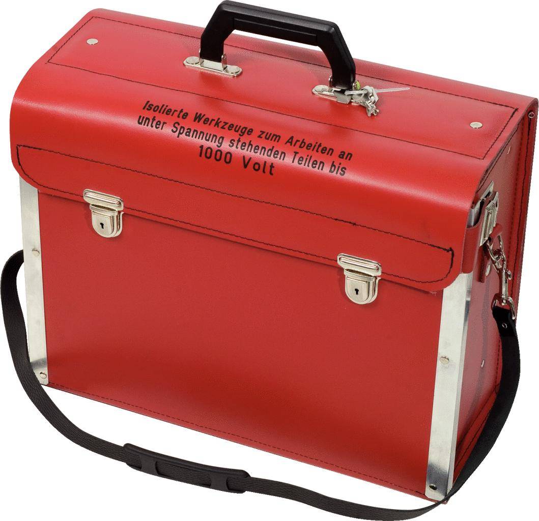 KS Tools 117.1820-99 Werkzeugkoffer, leer, Leder-0