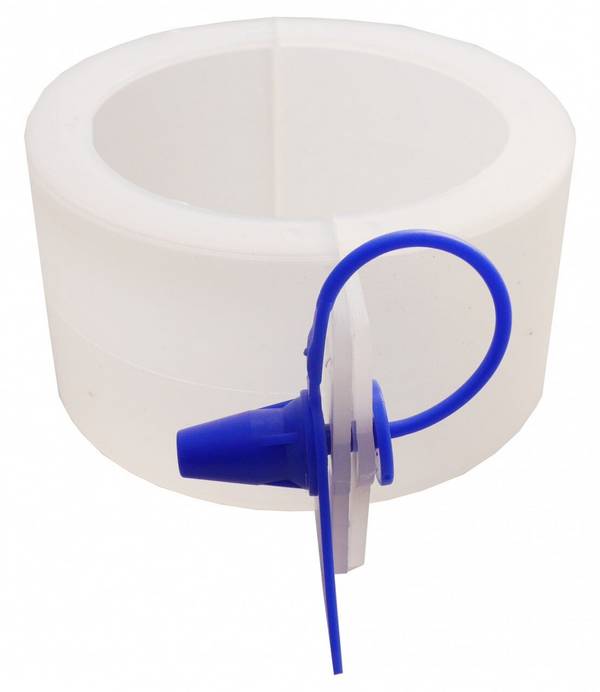 Plombierschelle mit Fixlängenplombe PL99/2 DN15 (1/2 Zoll)
