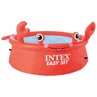 INTEX Happy Crab Aufblasbarer Pool Easy Set 183x51 cm