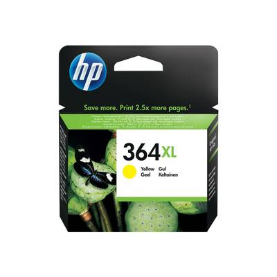 HP 364XL - 6 ml - Hohe Ergiebigkeit - Gelb - Original - Tintenpatrone - für Desk