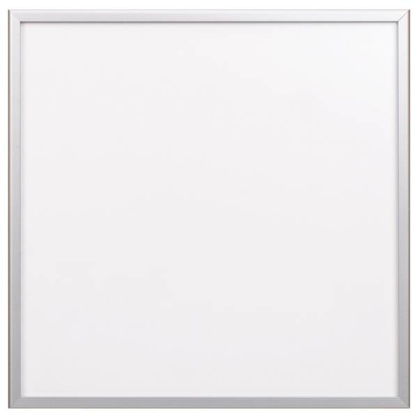 Türschild ALUSYST-6, Aluminium silber eloxiert, 153 x 153 x 6 mm, für Einleger 148,5 x 148,5 mm