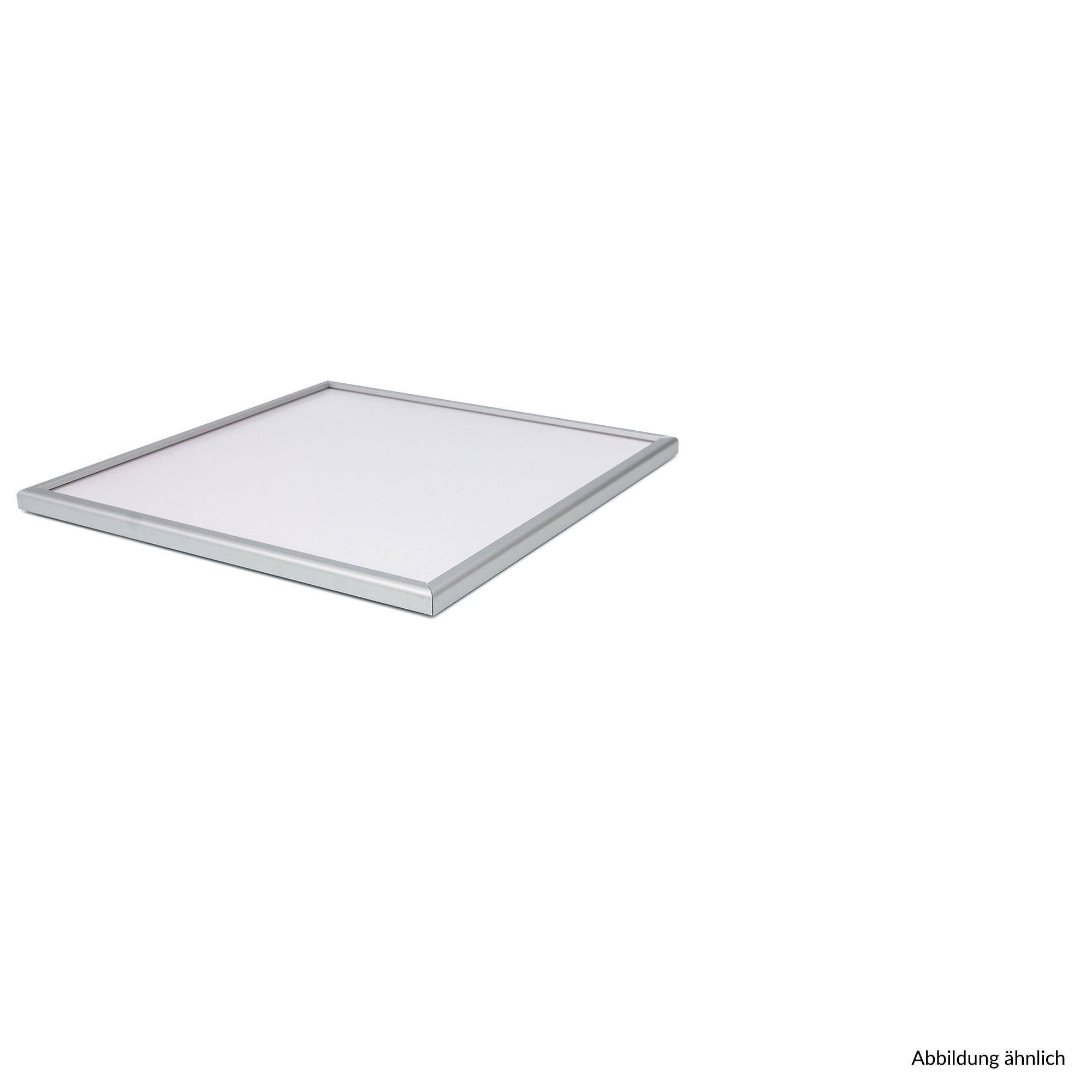 Türschild ALUSYST-6, Aluminium silber eloxiert, 153 x 153 x 6 mm, für Einleger 148,5 x 148,5 mm-2