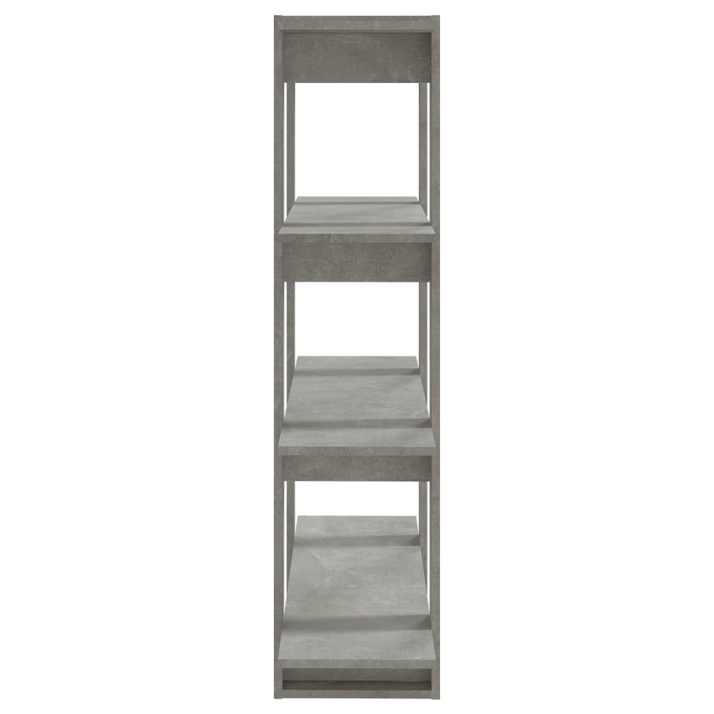 vidaXL Schreibtisch Betongrau 80x45x74 cm Holzwerkstoff-4