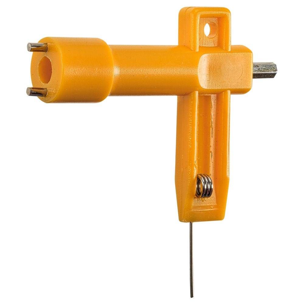 Lampenschlüssel für Warnleuchten, Kunststoff, orange-1