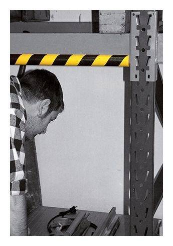 Knuffi® Warn- und Schutzprofil, Eckschutz Typ A, selbstklebend, gelb/schwarz, 1 m-3