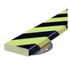 Knuffi® Wall Protection Kit, Flächenschutz Typ S, gelb fluoreszierend/schwarz, 1 m