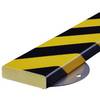 Knuffi® Wall Protection Kit, Flächenschutz Typ S, gelb/schwarz, 1 m