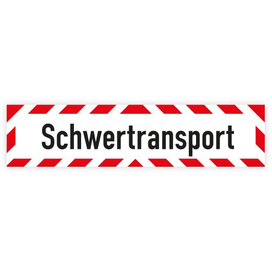 Magnetschild, Schwertransport, 500 x 120 mm-0
