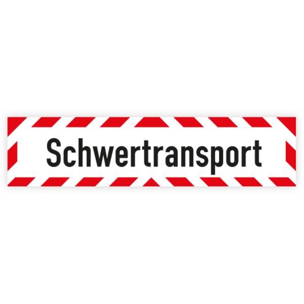 Magnetschild, Schwertransport, 500 x 120 mm