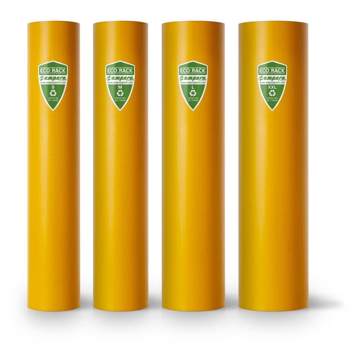 Regalanfahrschutz ECO Rack, Höhe 600 mm, Größe XL, für Regalstützen-Breite 111 - 120 mm-2