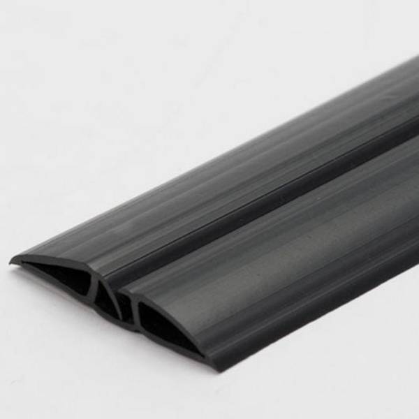 Kabelbrücke Toploader, Kunststoff, schwarz, 1,5 m