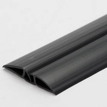 Kabelbrücke Toploader, Kunststoff, schwarz, 1,5 m