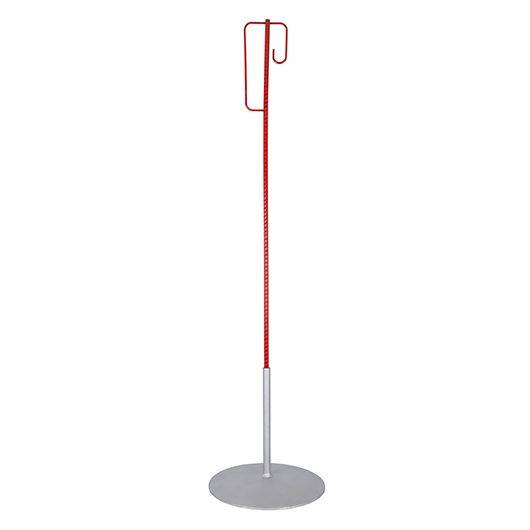Einschlagstab, Laterneneisen rot lackiert, Stahl, Ø 14 mm, Länge 1,30 m-2
