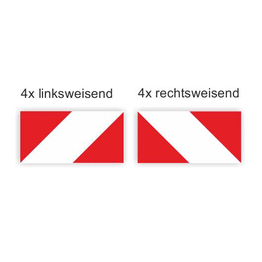 Fahrzeugwarnmarkierung DIN 30710, magnetisch, 141 x 282 mm, 8 Zuschnitte-0