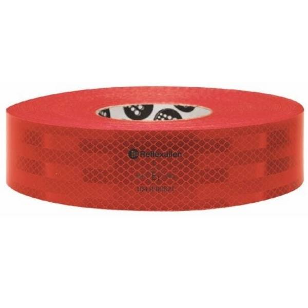 ECE 104 Konturmarkierung für Festaufbauten, 3M/Reflexallen, durchgehend, rot, 50 mm x 12,5 m