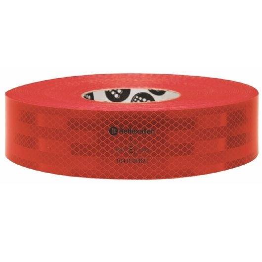 ECE 104 Konturmarkierung für Festaufbauten, 3M/Reflexallen, durchgehend, rot, 50 mm x 12,5 m-0