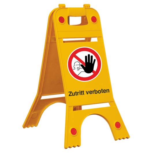 Warnaufsteller Reflektor, ohne Aufdruck-1