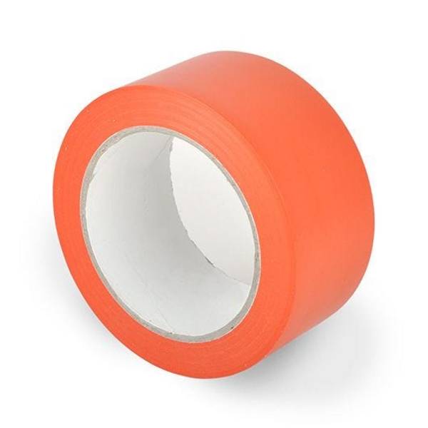 Standard Bodenmarkierungsband WT-5160, PVC, orange, 50 mm x 33 m