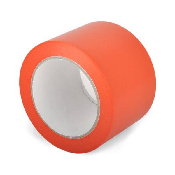 Standard Bodenmarkierungsband WT-5160, PVC, orange, 75 mm x 33 m