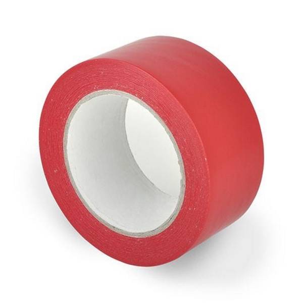 Standard Bodenmarkierungsband WT-5160, PVC, rot, 25 mm x 33 m