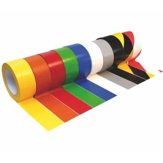 Standard Bodenmarkierungsband WT-5160, PVC, rot/weiß, 25 mm x 33 m-3