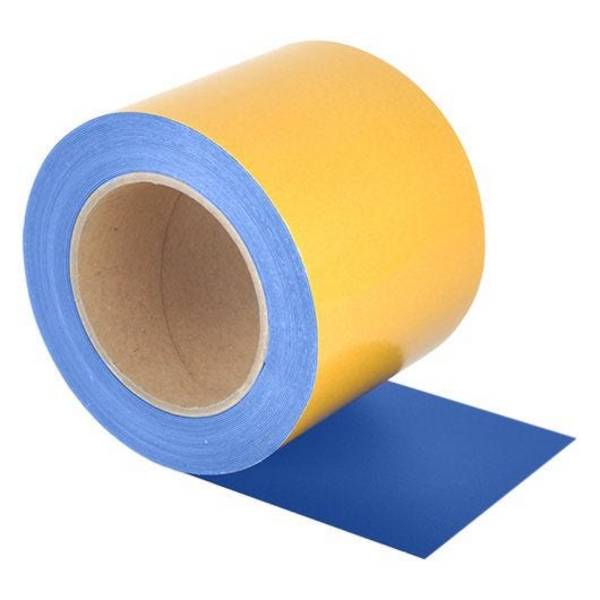 Überfahrbares Bodenmarkierungsband, WT-5125, PVC,selbstkl., dunkelblau, Breite 100mm, 10m/Rolle