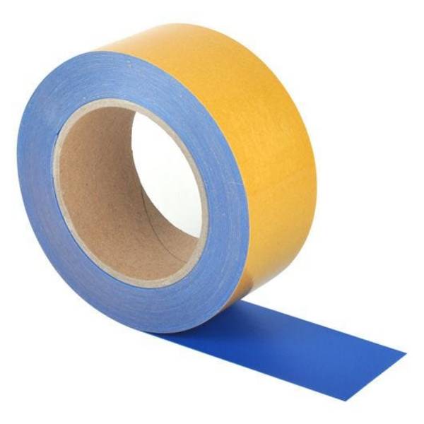 Überfahrbares Bodenmarkierungsband, WT-5125, PVC,selbstkl., dunkelblau, Breite 50mm, 10 m/Rolle
