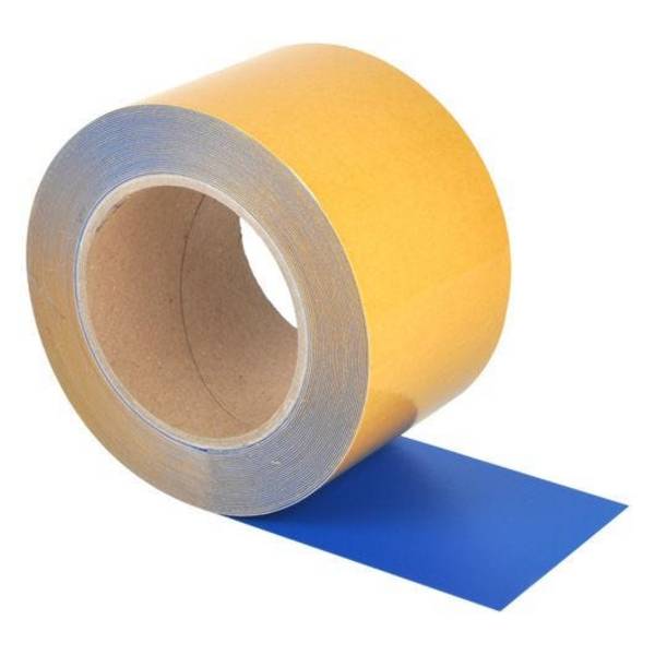 Überfahrbares Bodenmarkierungsband, WT-5125, PVC, selbstkl., dunkelblau, Breite 75mm, 10m/Rolle