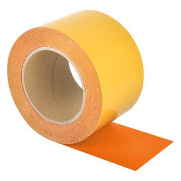 Überfahrbares Bodenmarkierungsband, WT-5125, PVC, selbstkl., orange, Breite 75 mm, 10 m/Rolle