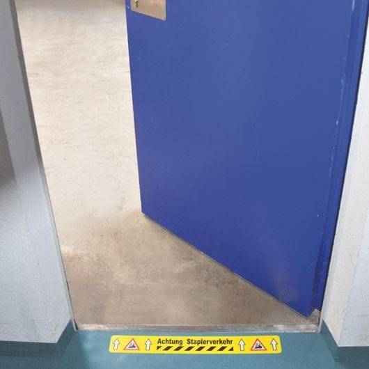Bodenaufkleber, Achtung Staplerverkehr, WT-5125, 75 x 600 mm-1
