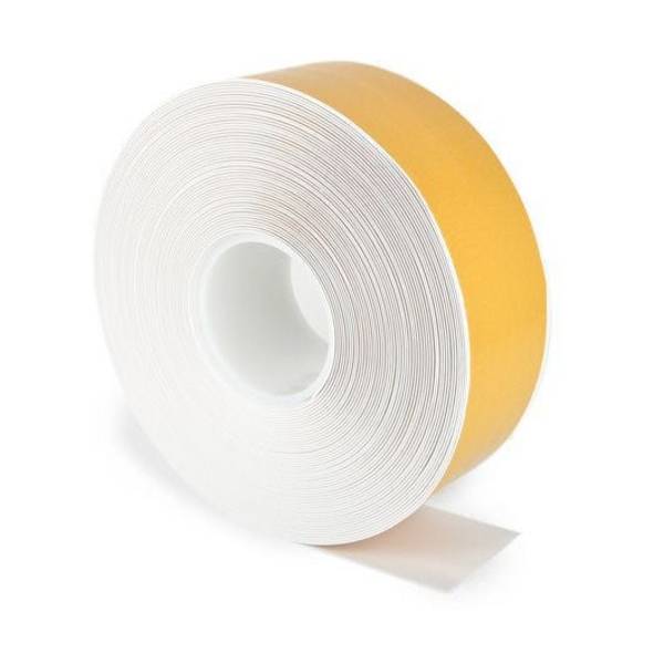 Bodenmarkierungsband mit abgeschrägten Rändern, WT-500, weiß, Breite 75 mm, 25 m/Rolle