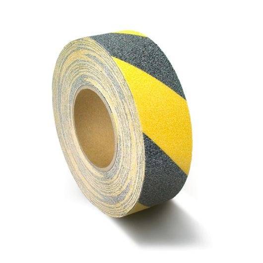 Antirutschband Industrie WT-5411, R13, grob, gelb/schwarz, 100 mm, 18 m / Rolle-0
