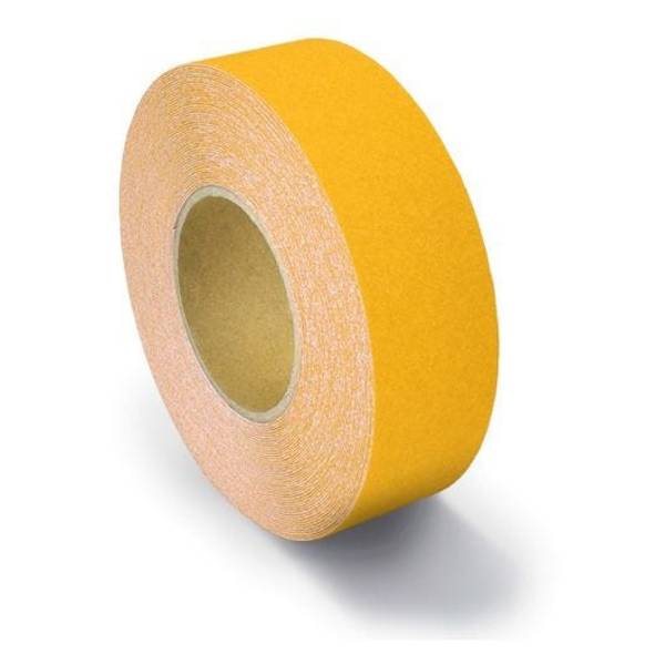 Antirutschband Industrie WT-5411, R13, grob, gelb, 100 mm, 18 m / Rolle