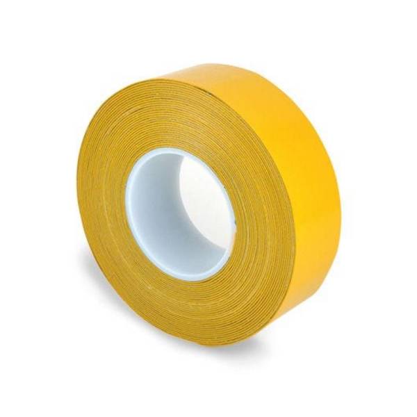 Strapazierfähiges Bodenmarkierungsband WT-5846 für schwierige Untergründe, gelb, 100 mm
