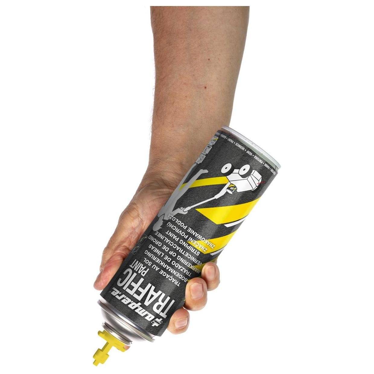 a.m.p.e.r.e. Traffic® Paint Bodenmarkierungsfarbe, Dose 500 ml, grün ca. RAL 6024-4