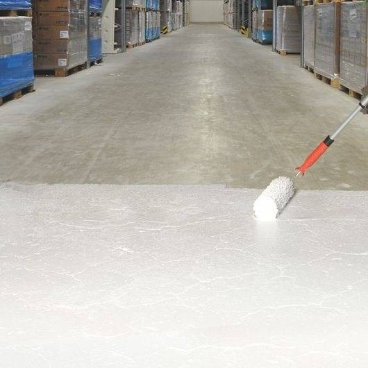 Antirutsch-Hallenmarkierfarbe PROline-paint, staplerfest, 5 L Gebinde, steingrau (ca. RAL 7030)-4