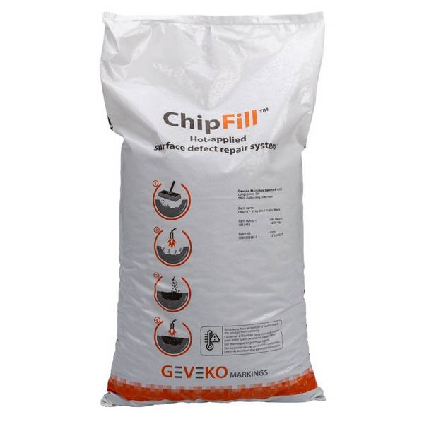 ChipFill - Schlaglochsanierung im Heißeinbau, 12 kg Sack