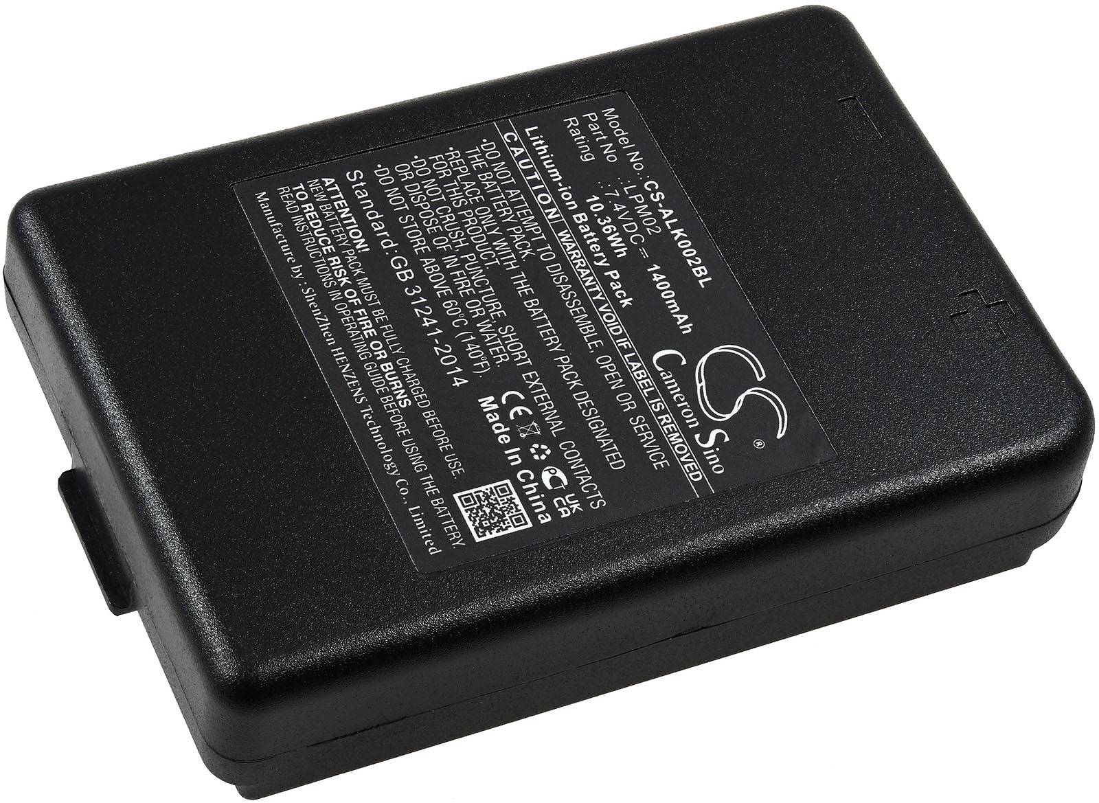 Akku kompatibel mit Autec Typ LPM02, 7,4V, Li-Ion-0