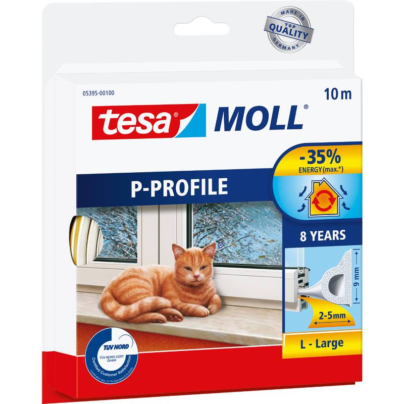 Tesa Tesamoll CLASSIC, P-Profil 05395-00100-03-0