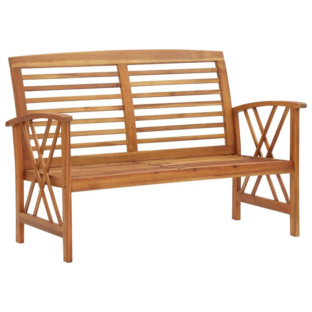 3-tlg. Garten-Lounge-Set Massivholz Akazie-3
