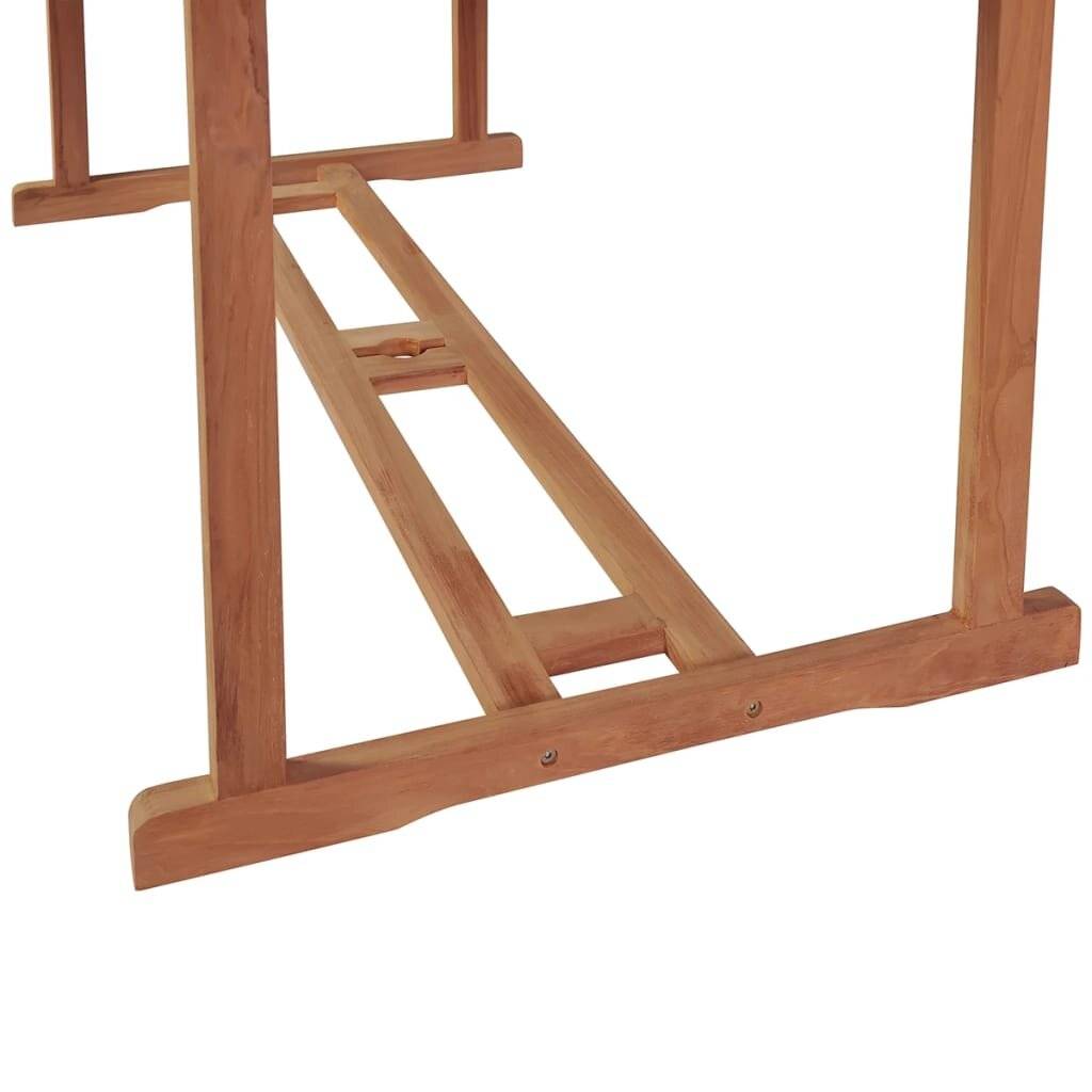 vidaXL Gartentish 180x90x75 cm Teak Massivholz-5