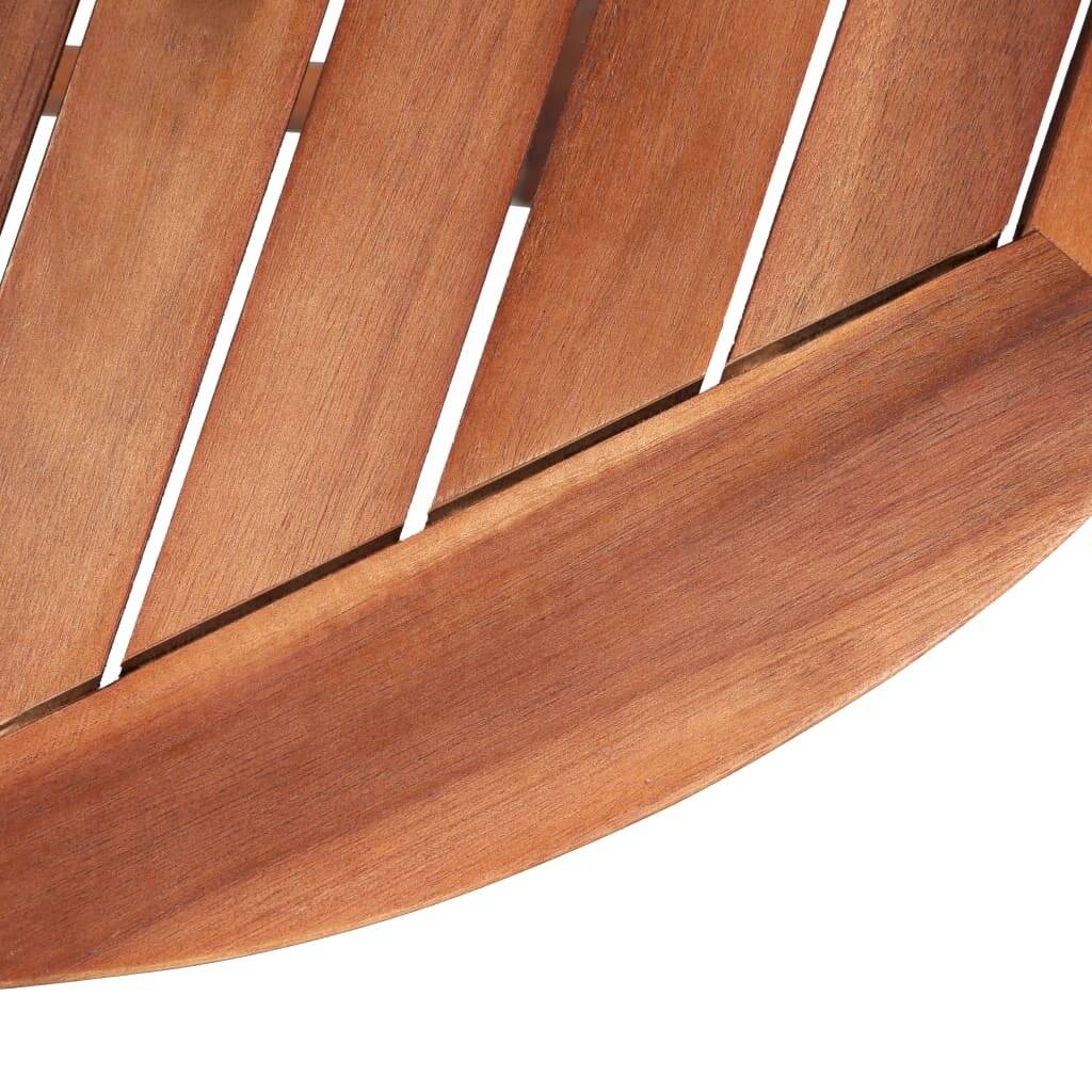 vidaXL Gartentisch 120x70x74 cm Akazie Massivholz-5