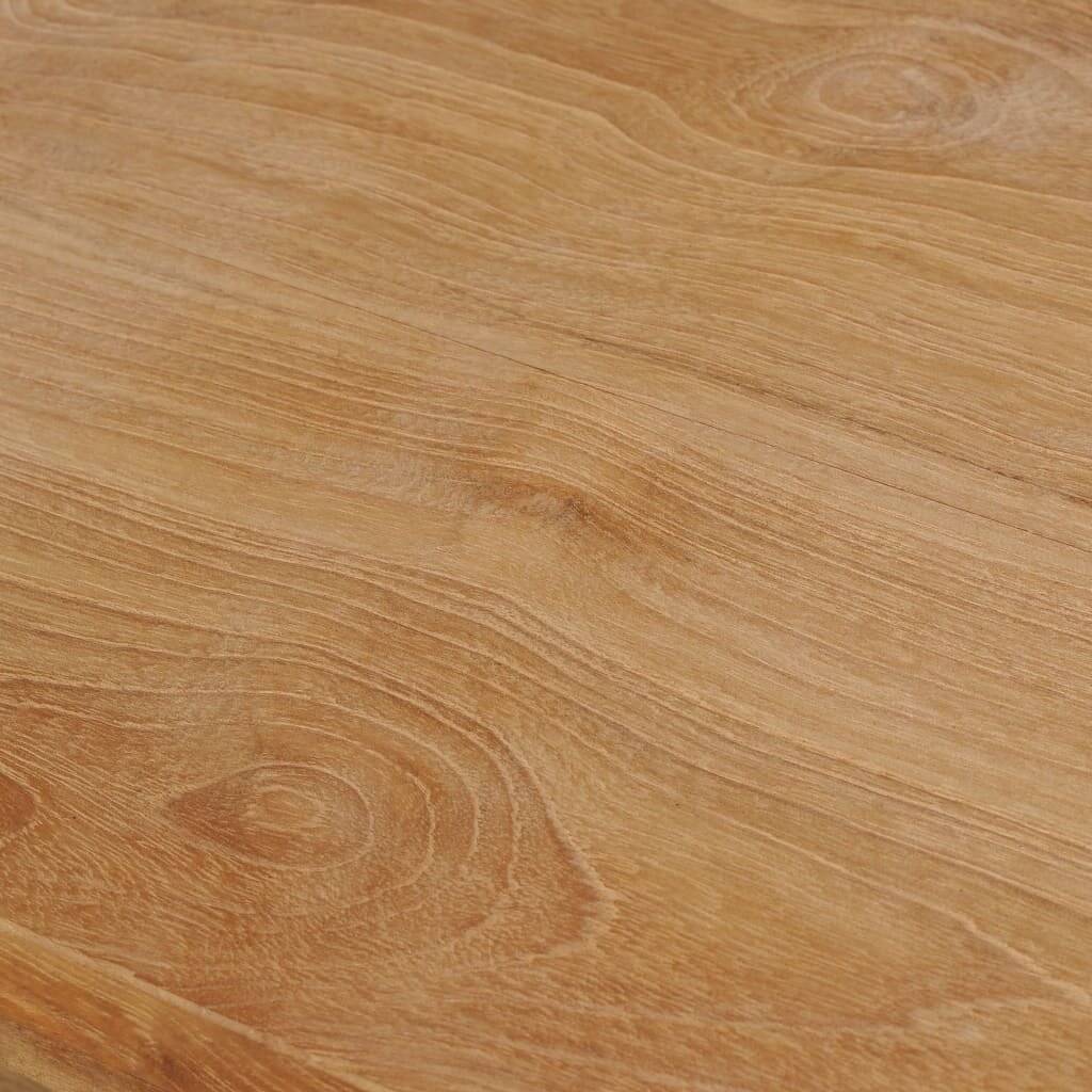 Flurbank Teak Massiv 90 x 30 x 40 cm-1