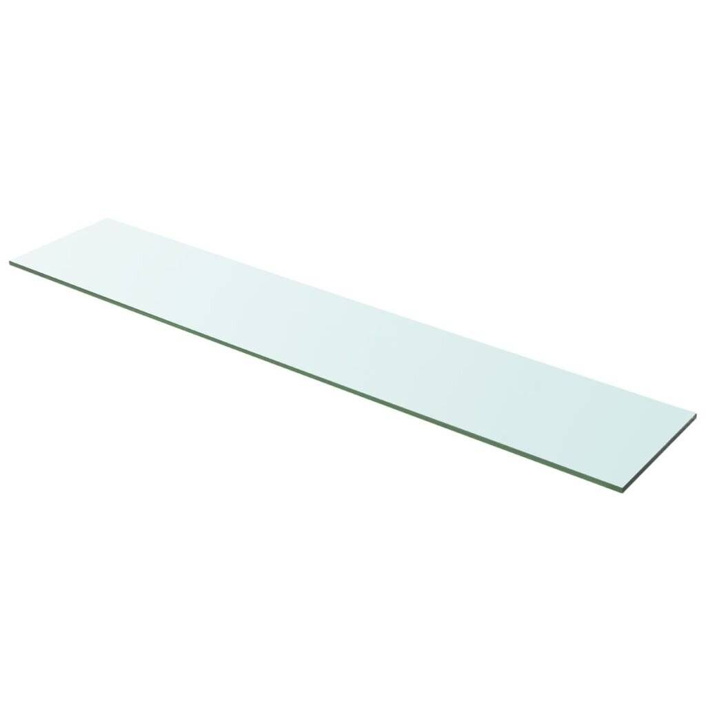 vidaXL Regalboden Glas Transparent 100x20 cm-3
